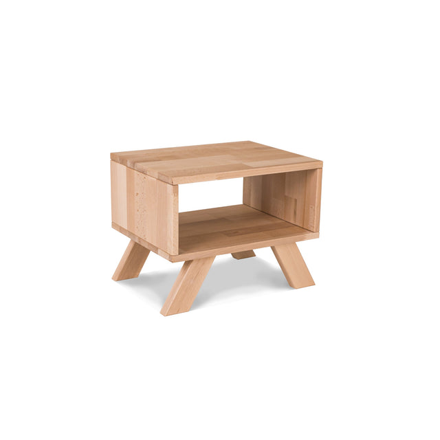 Allegro Bedside Table Untreated/Natural